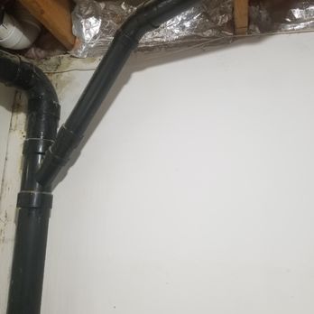 Drain Tech - Mold grew in the laundry room below the bathroom - Plumbing Near Me - Dayton, Ohio