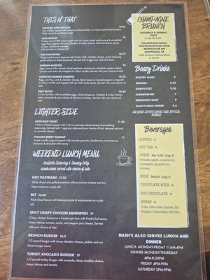 Menu photo 3 Nash's Restaurant Chico, CA Menu photo 3 Nash's Restaurant Chico, CA