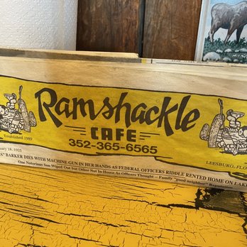 Ramshackle Cafe - Menu - American Near Me - Leesburg, Florida