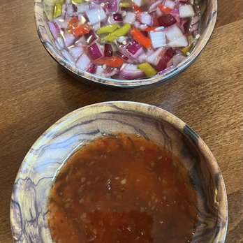 Kasama - Dipping sauces: Spicy Vinegar & Sweet Chili Sauce - Filipino Near Me - Beaumont, California Kasama - Dipping sauces: Spicy Vinegar & Sweet Chili Sauce - Filipino Near Me - Beaumont, California