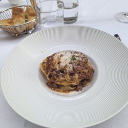 Fuori Modena - Tagliatelle... fresh homemade pasta. Perfectly al dente