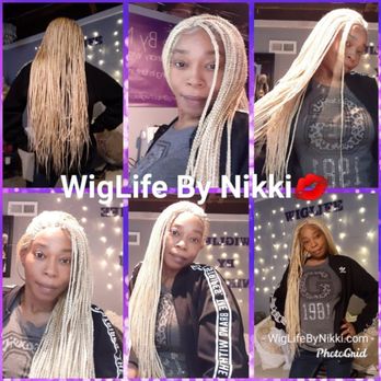 WigLife By Nikki - Lace Front 36"braid 613 crown install - Wigs Near Me - St. Louis, Missouri WigLife By Nikki - Lace Front 36"braid 613 crown install - Wigs Near Me - St. Louis, Missouri