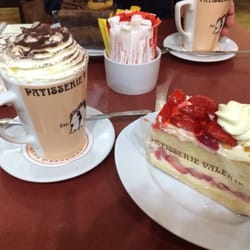 Patisserie Valerie - Strawberry tasty cake! It is my favorite one!