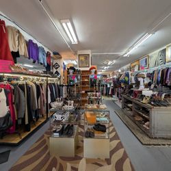 SPCA Thrift Store - Inside the store