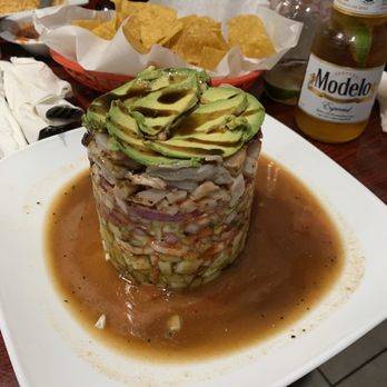 Mariscos Los Shinolas - Seafood tower. The real deal excellent - Seafood Near Me - East Wenatchee, Washington