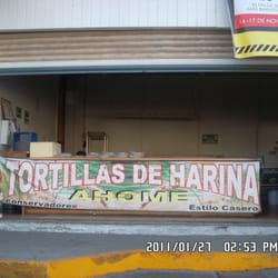 Frente de la tortilleria