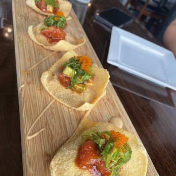 9 Thai Sushi - Spicy Tuna Poke, nice presentation & very delicious - Sushi Bars Near Me - Estero, Florida 9 Thai Sushi - Spicy Tuna Poke, nice presentation & very delicious - Sushi Bars Near Me - Estero, Florida
