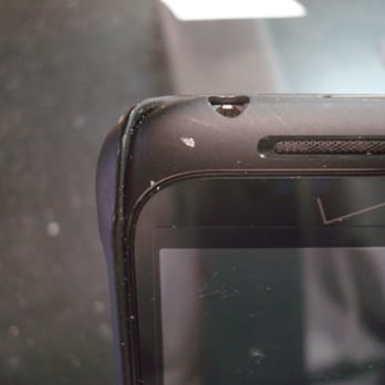 Verizon - This scratch was called damage by the store manager and has been used by Verizon Wireless to invalidate my warranty. - Mobile Phones Near Me - Las Vegas, Nevada