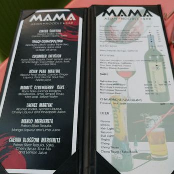 Mama Asian Bistro - Drink menu - Sushi Bars Near Me - Coconut Creek, Florida Mama Asian Bistro - Drink menu - Sushi Bars Near Me - Coconut Creek, Florida