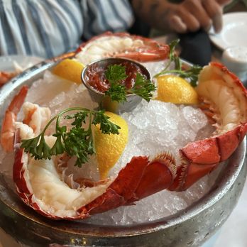 Fogo de Chão - Shrimp and Lobster Cocktail... delicious! I had already eaten a few of the shrimp lol - Brazilian Near Me - Miami Beach, Florida Fogo de Chão - Shrimp and Lobster Cocktail... delicious! I had already eaten a few of the shrimp lol - Brazilian Near Me - Miami Beach, Florida