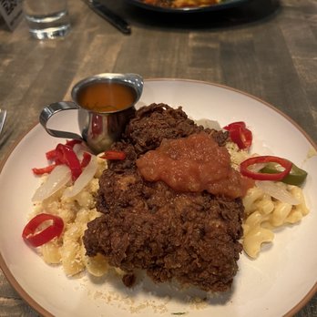 Gather in Jackson Hole - Fried Chicken!! It was amazing - New American Near Me - Jackson, Wyoming