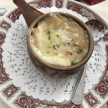 Black Forest Steak & Schnitzel House - The French onion soup... quite possibly the best soup we've ever had. - German Near Me - Invermere, British Columbia