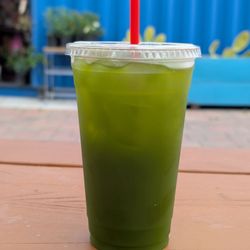 Pineapple spinach agua fresca