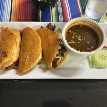 Antojitos Mexicanos - 3 Pieces Birria Tacos Combo - Mexican Near Me - Winchester, Virginia