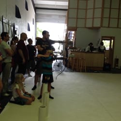 Tampa Archery School - During a class. All ages shoot together.