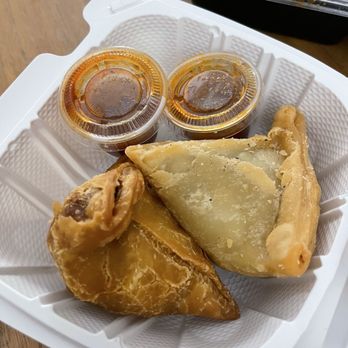 Lasoon - Samosa. The sauce is sweet. - Himalayan/Nepalese Near Me - Aiea, Hawaii Lasoon - Samosa. The sauce is sweet. - Himalayan/Nepalese Near Me - Aiea, Hawaii