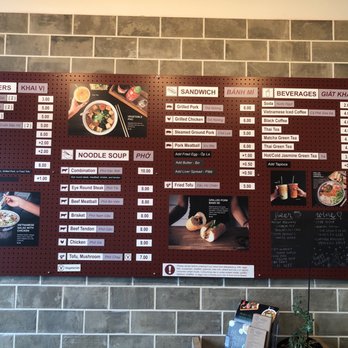 Local Pho - Menu could include more options for sure. - Vietnamese Near Me - Houston, Texas