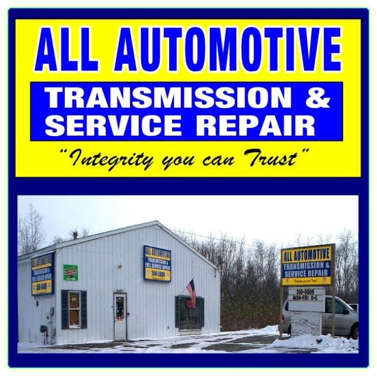 ALL AUTOMOTIVE TRANSMISSION Updated October 2024 8405 Portage Rd