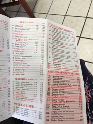 Menu photo 1 Chu's Express Asheboro, NC