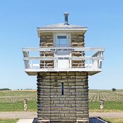 POW Camp Concordia Museum - Reconstructed Guard tower