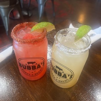 Bubba’s Bones & Brews - Watermelon margarita and Cadillac margarita - Gastropubs Near Me - Cathedral City, California