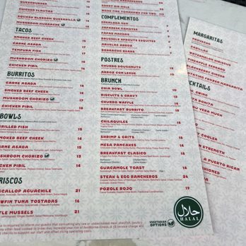 Buen Provecho - Menu! Sooooo good - Mexican Near Me - Long Beach, California
