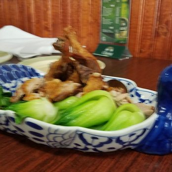 Thai House - Crispy duck, a real winner, but you may not always get baby bok choy :( - Thai Near Me - Cameron Park, California Thai House - Crispy duck, a real winner, but you may not always get baby bok choy :( - Thai Near Me - Cameron Park, California