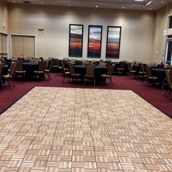 My Party Rental Guys - Rented a dance floor from the company, spoke to Amos who was very helpful an understanding my stress level!!