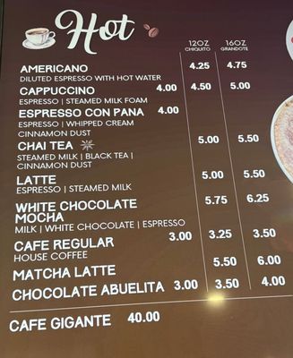 Menu photo 4 Con Azucar Cafe Manteca, CA