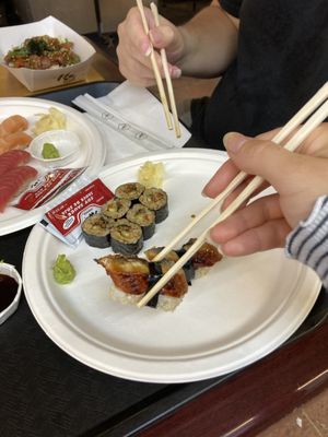 Dragon Kitchen Brown Rice Sushi by null