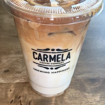 Carmela Coffee - Parkland - Caramel Iced Latte - Coffee & Tea Near Me - Parkland, Florida