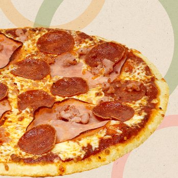 Freshslice Pizza - a pepperoni and ham pizza - Pizza Near Me - Red Deer, Alberta