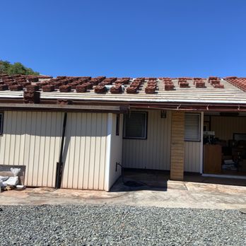 JoyAce Roofing - Waterproof underlayment installed. Now ready for solar company to install hanger bolts the PV. - Roofing Near Me - Waipahu, Hawaii JoyAce Roofing - Waterproof underlayment installed. Now ready for solar company to install hanger bolts the PV. - Roofing Near Me - Waipahu, Hawaii