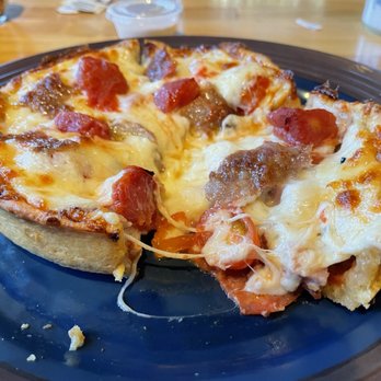 The Pizza Patio - The Lumberjack Deep Dish Pizza - Pizza Near Me - Flagstaff, Arizona
