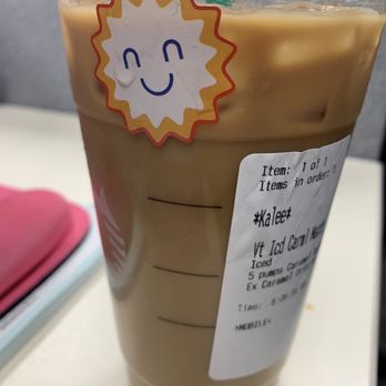 Starbucks - Venti Iced Caramel Macchiato - Coffee & Tea Near Me - Gilbert, Arizona