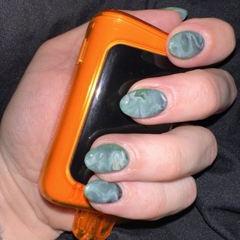 La Perla Nails & Spa - Literally looks like jade - Nail Salons Near Me - Beavercreek, Ohio