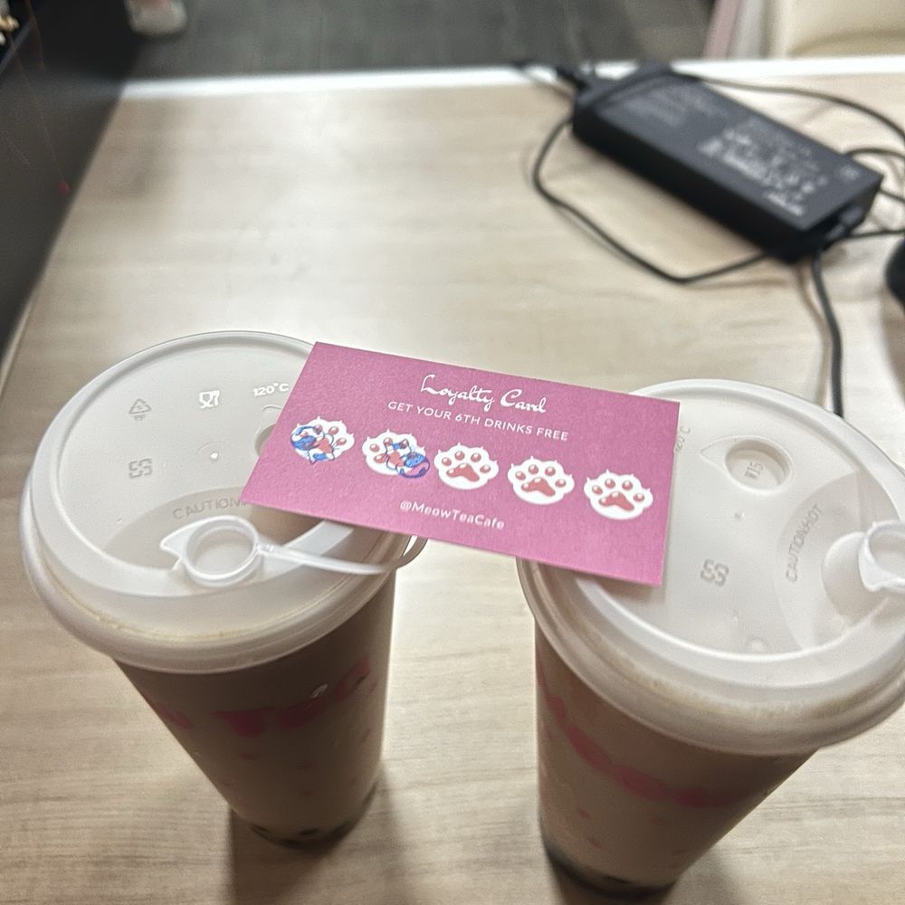 rose milk tea and lavender milk tea rose milk tea and lavender milk tea