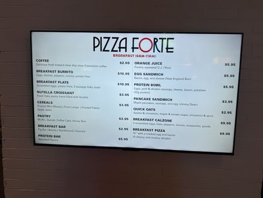 Menu photo 1 Pizza Forte Las Vegas, NV Menu photo 1 Pizza Forte Las Vegas, NV
