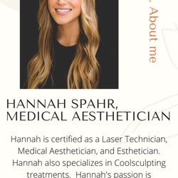 Hannah Spahr, Aesthetician Hammond