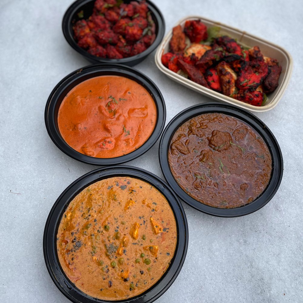 Sher-E-Punjab - ows a variety of condiments - Indian Near Me - Toronto, Ontario Sher-E-Punjab - ows a variety of condiments - Indian Near Me - Toronto, Ontario