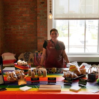 Pass the Sauced - Karla at our company's PRIDE Bazaar - Specialty Food Near Me - San Francisco, California