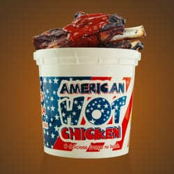 American Hot Chicken - Balde de Costelinha Picante American Hot Chicken
