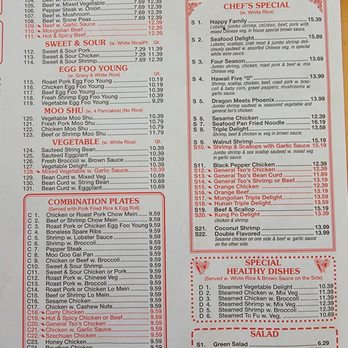 King Dragon - Menu - Chinese Near Me - Indianapolis, Indiana