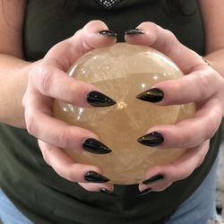 Natural Nails - Cat-eye  pointty shapes