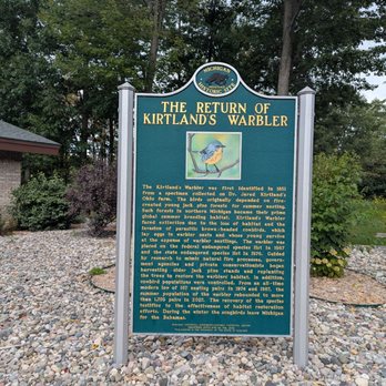 Grayling Rest Area - The Kirtland's Warbler is now thriving! - Rest Stops Near Me - Grayling, Michigan Grayling Rest Area - The Kirtland's Warbler is now thriving! - Rest Stops Near Me - Grayling, Michigan