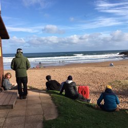 Clan Skates & Clothing - Checking the surf.