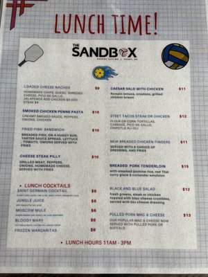 Menu photo 7 The Sandbox Kansas City, MO Menu photo 7 The Sandbox Kansas City, MO