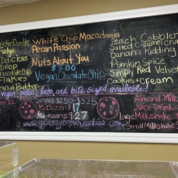 Glassy Brown Cookies - Menu - Desserts Near Me - Camden, New Jersey Glassy Brown Cookies - Menu - Desserts Near Me - Camden, New Jersey
