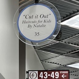 sign inside sola salon
