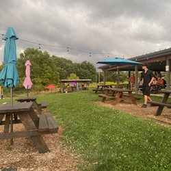 Outside